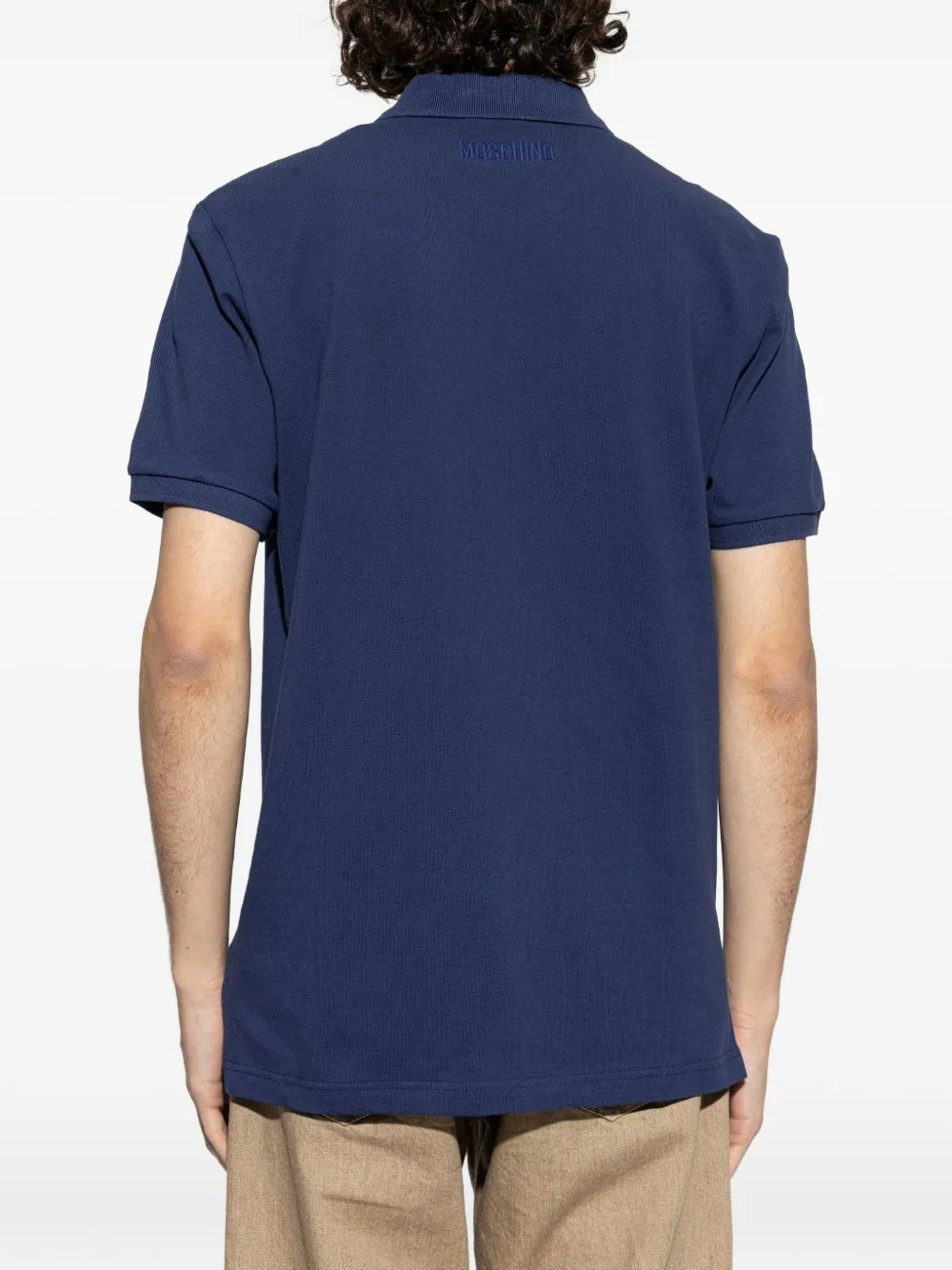 Short-Sleeve Embroidered Polo Shirt
