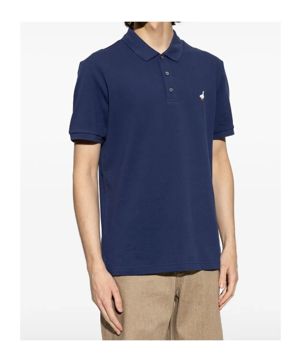 Short-Sleeve Embroidered Polo Shirt