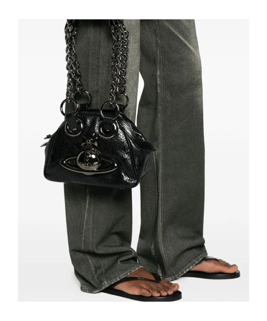 Orb Chain Shoulder Bag