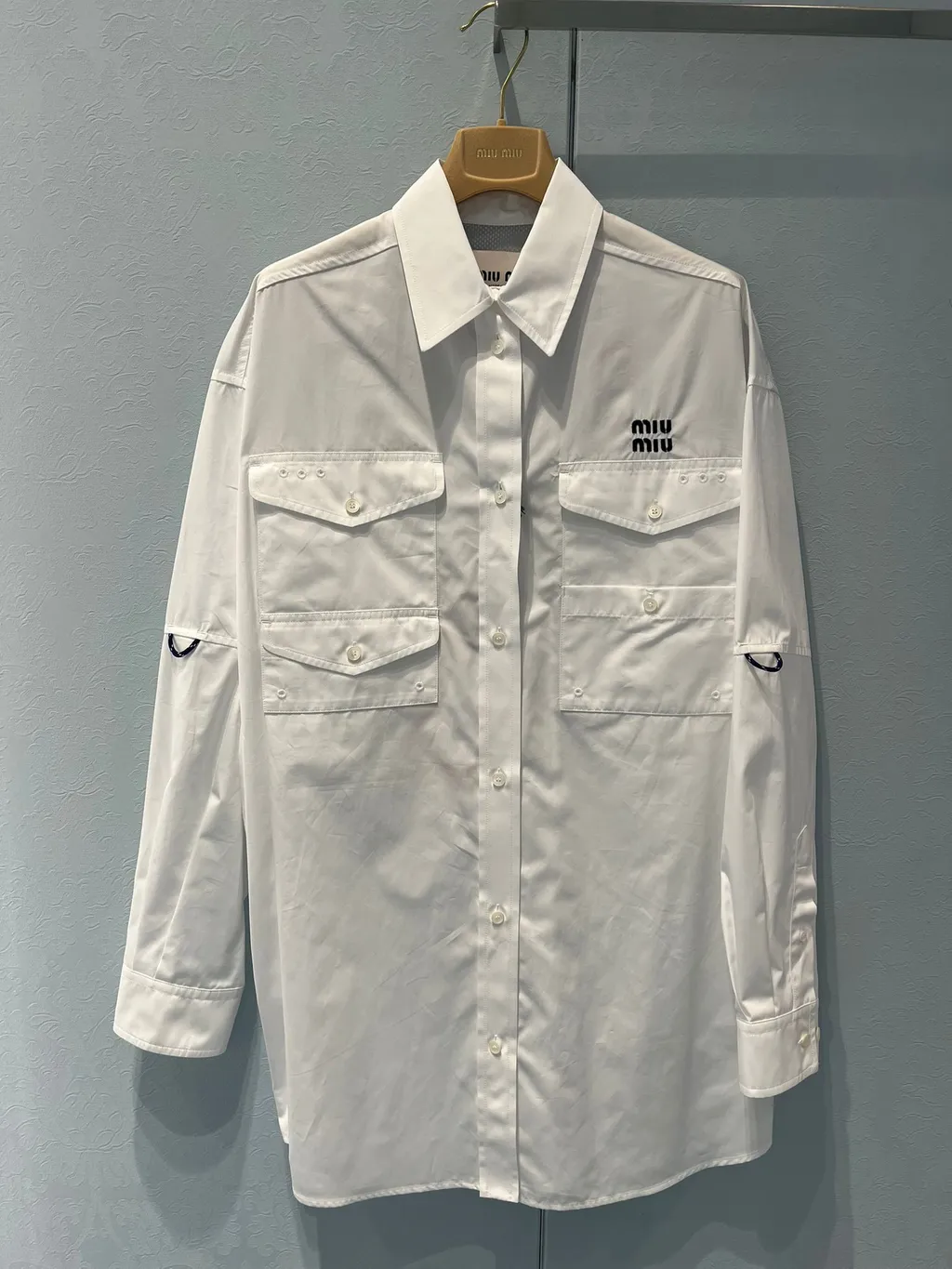Poplin Shirt-Dress