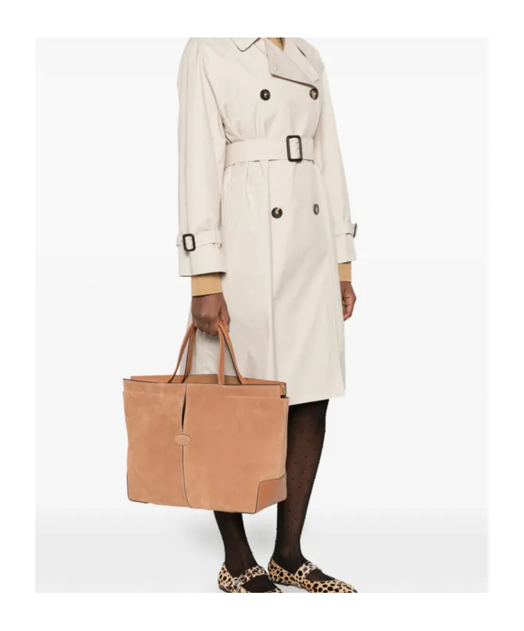 Medium Di Bag Folio Panelled Tote Bag