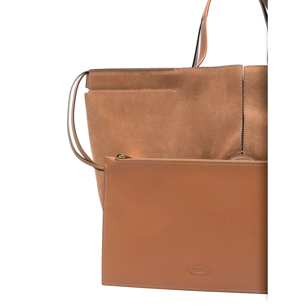 Medium Di Bag Folio Panelled Tote Bag