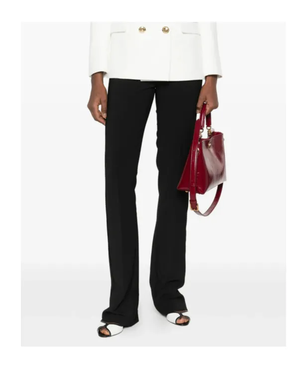 Black Flared Trousers