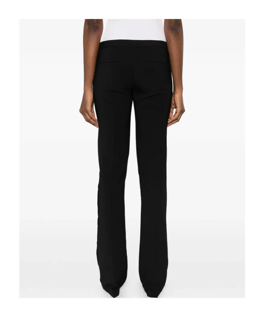 Black Flared Trousers