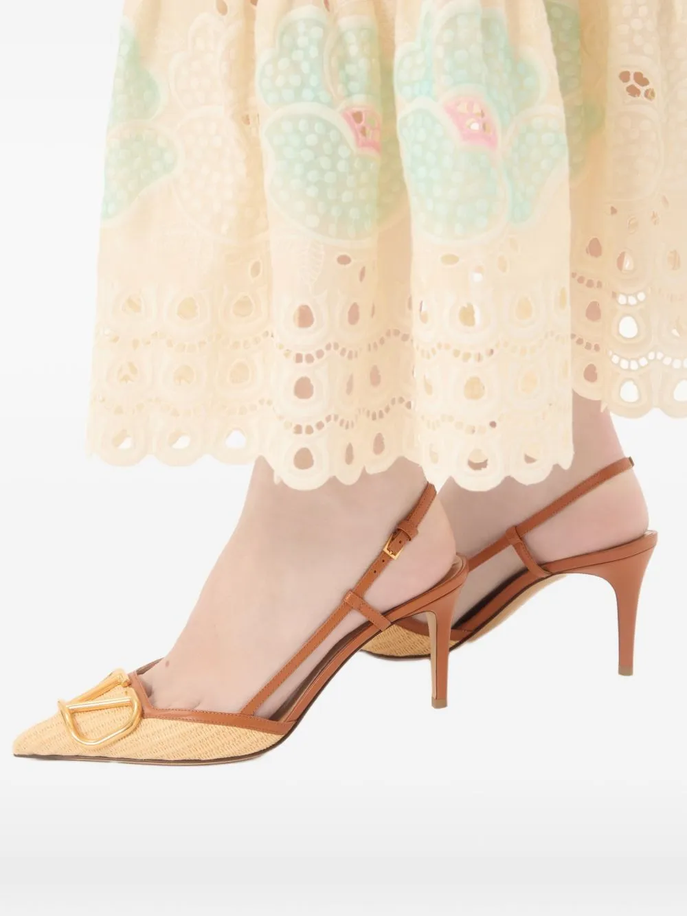 Vlogo Signature Slingback Pumps