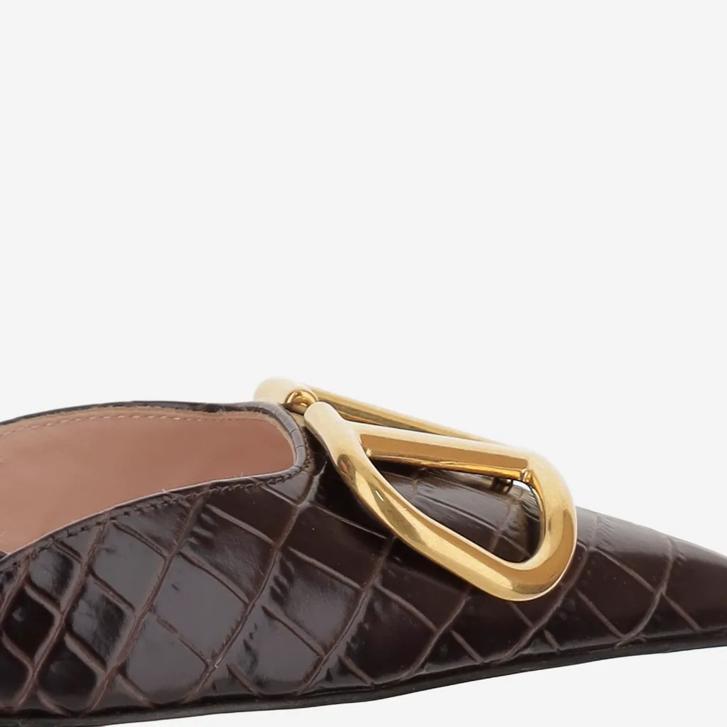 Valentino Vlogo Signature Slingback Pumps