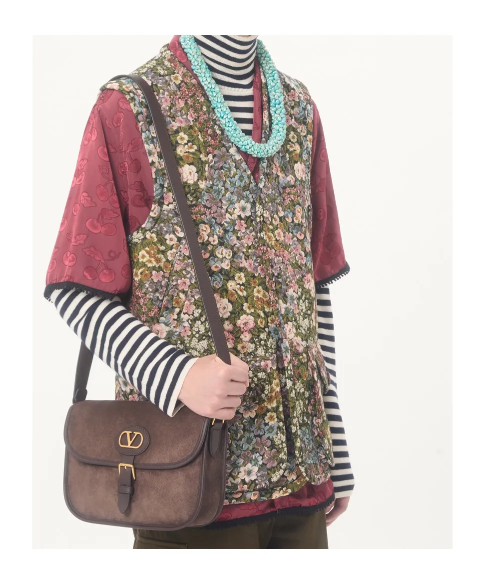 Valentino Viscose Bowling Shirt With Cherryfic Jacquard Pattern