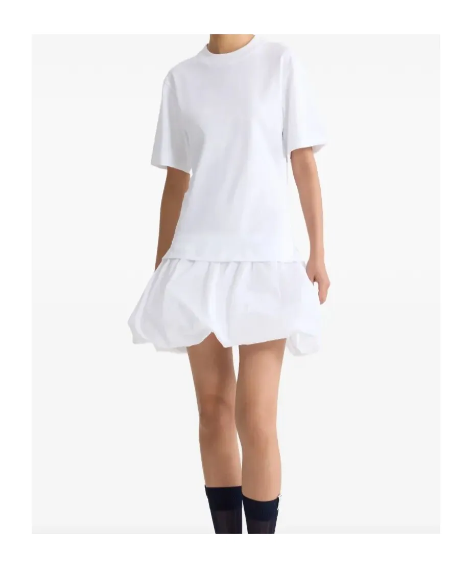 Short-Sleeves Mini Dress