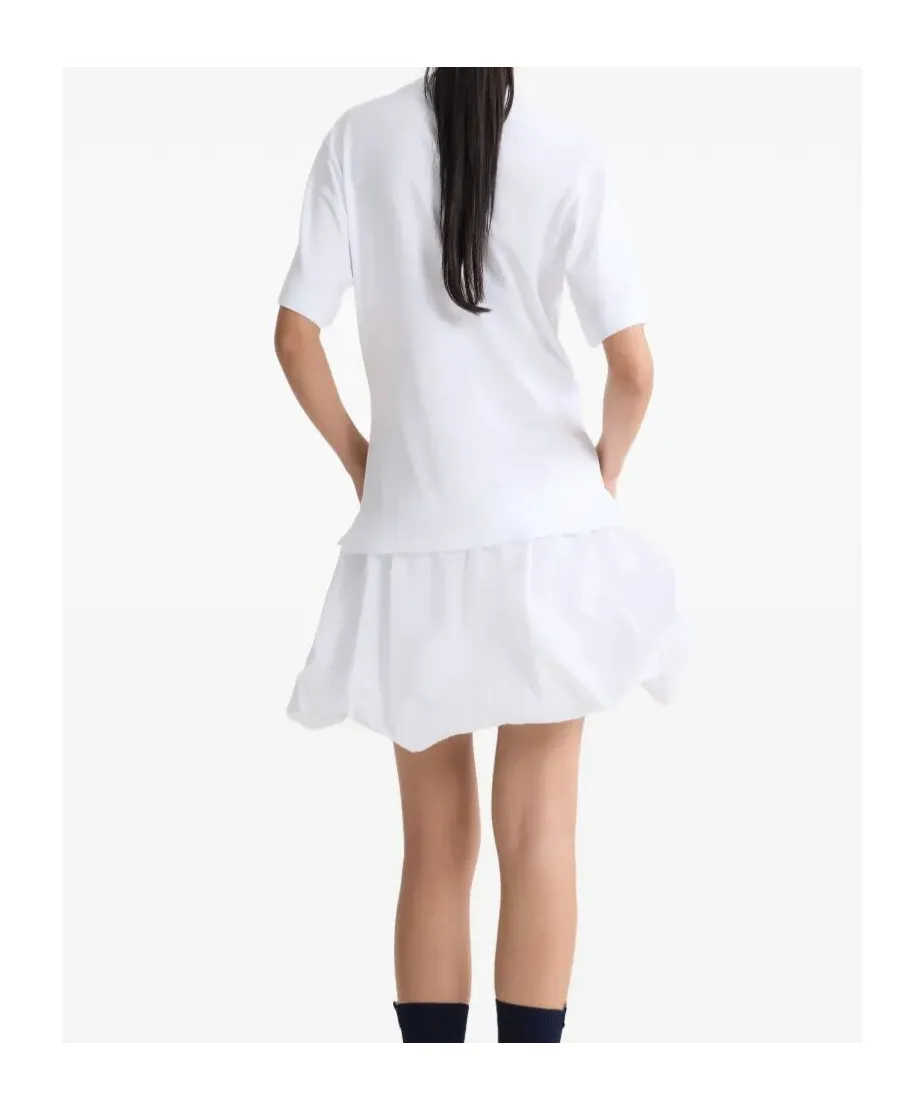 Short-Sleeves Mini Dress
