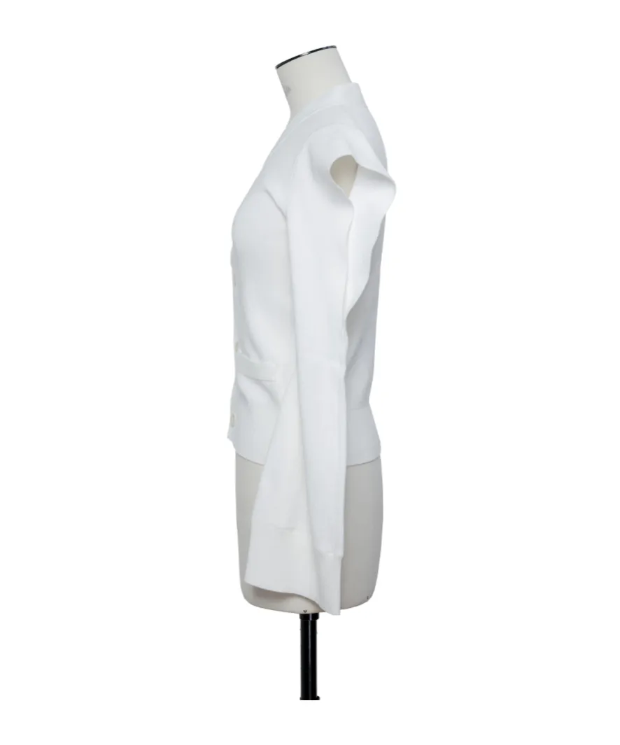 Sacai Button-Up Knit Sweater