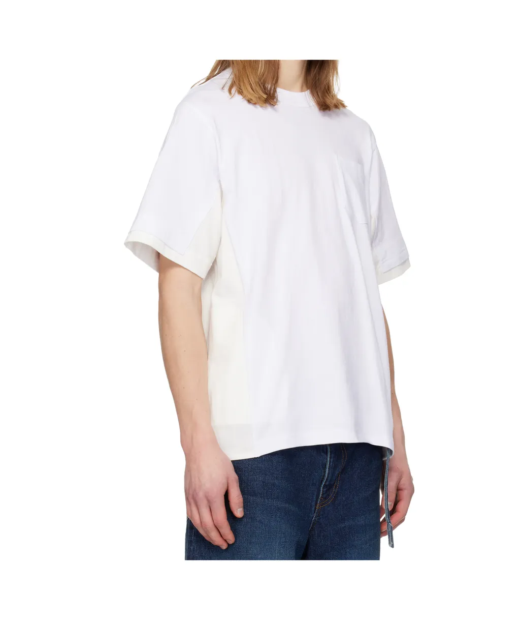 Sacai Contrast Panel Pocket T-Shirt