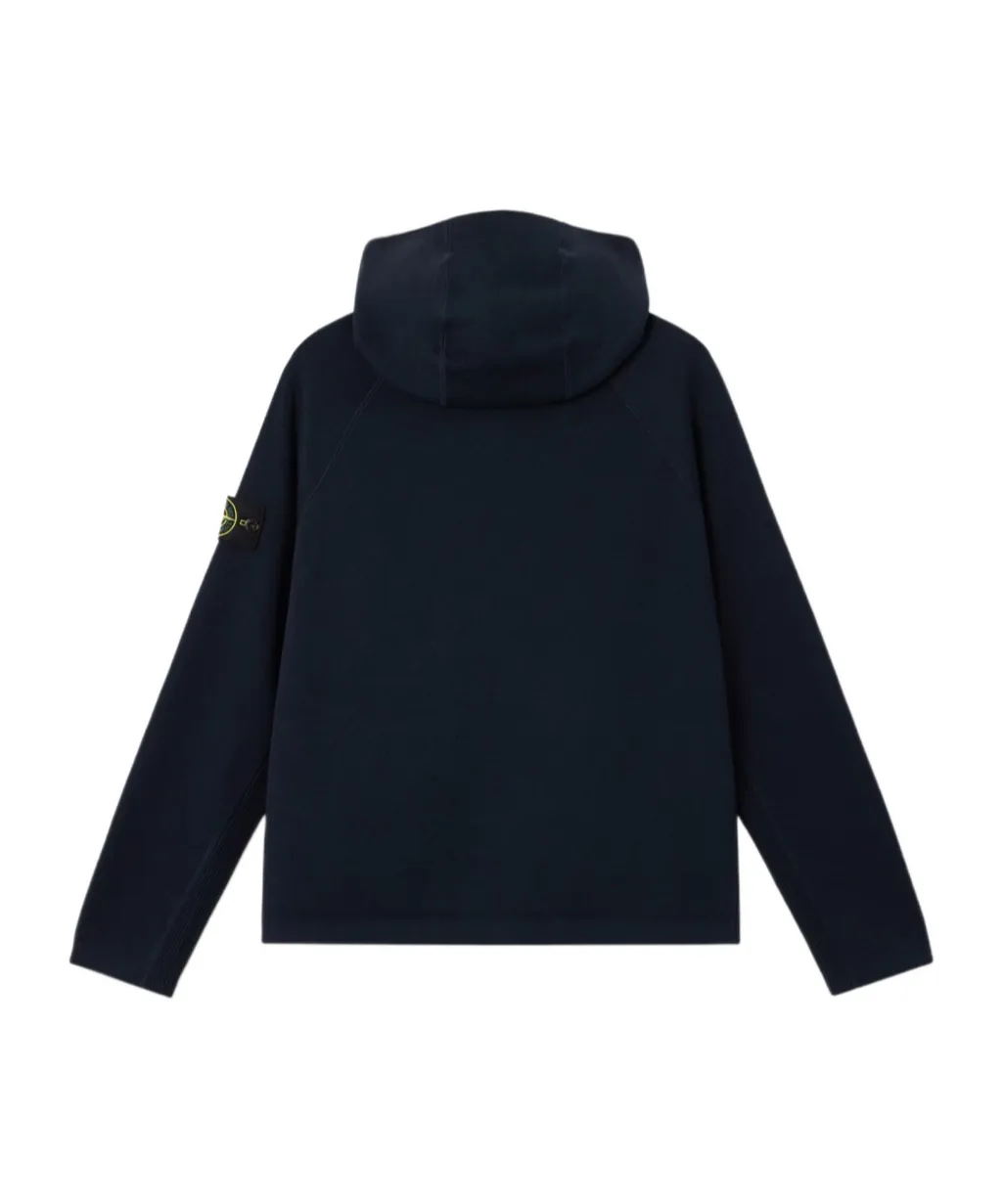 Loose-Fit Zip-Up Hooded Jumper With Raglan Sleeves