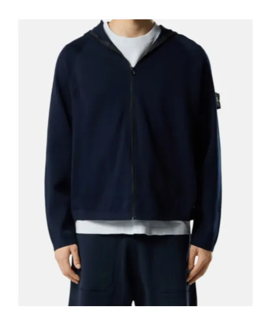Loose-Fit Zip-Up Hooded Jumper With Raglan Sleeves