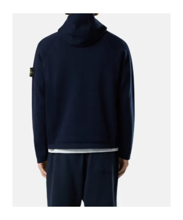 Loose-Fit Zip-Up Hooded Jumper With Raglan Sleeves