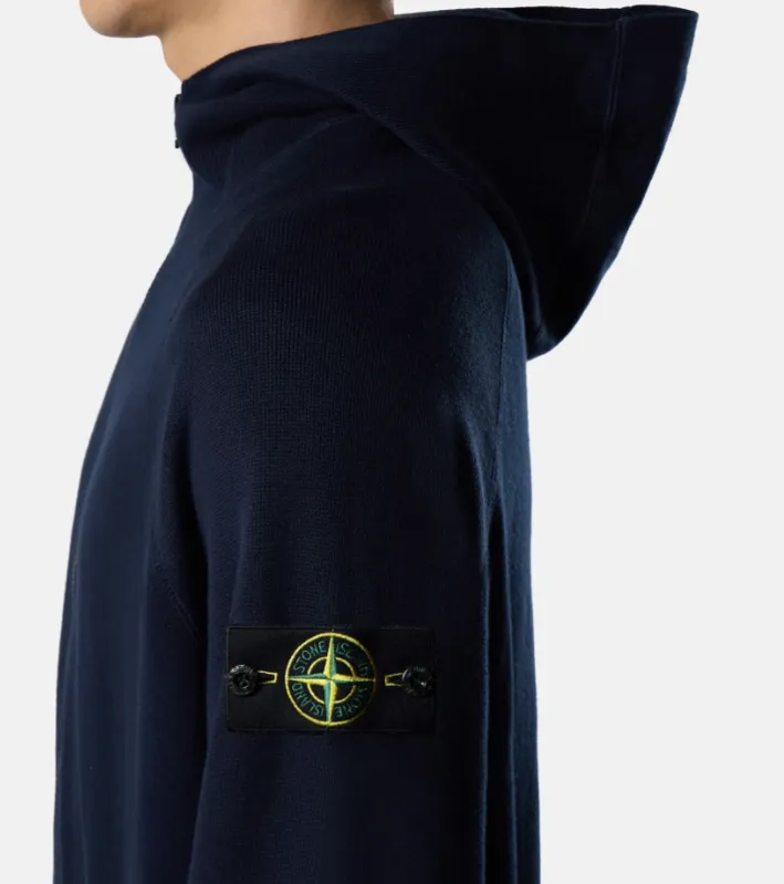 Loose-Fit Zip-Up Hooded Jumper With Raglan Sleeves
