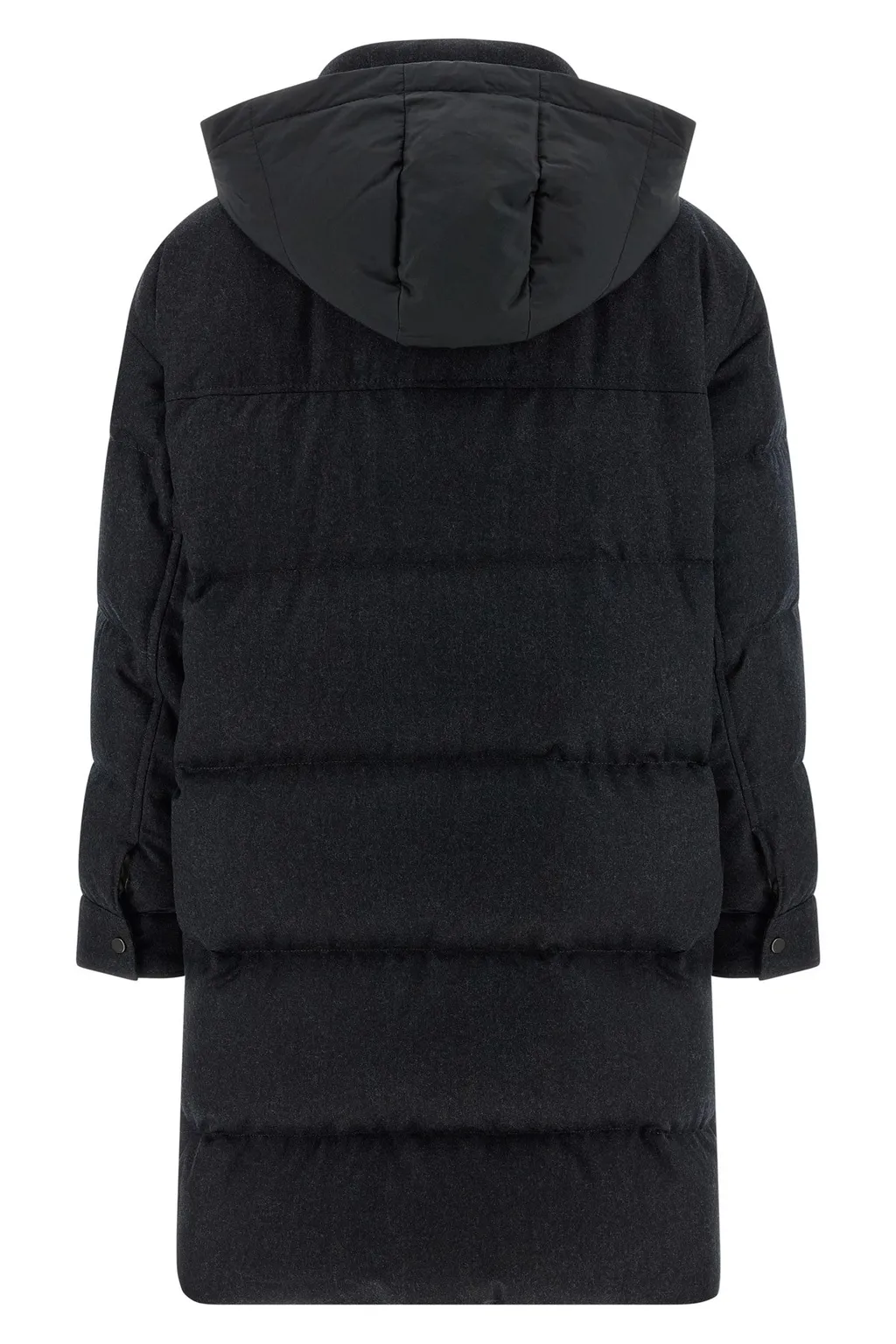 Brunello Cucinelli Long Quilted Down Jacket
