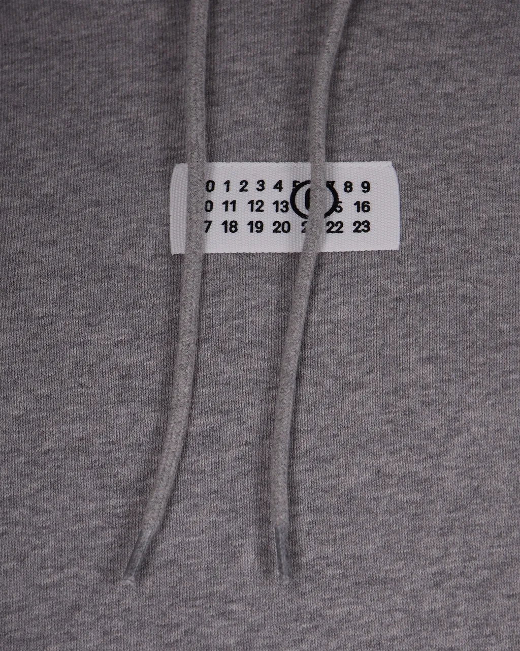 Mm6 Maison Margiela Drawstring Raw-Hem Hoodie