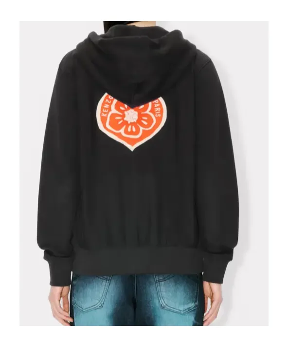 Kenzo Heart Logo Zip Hoodie