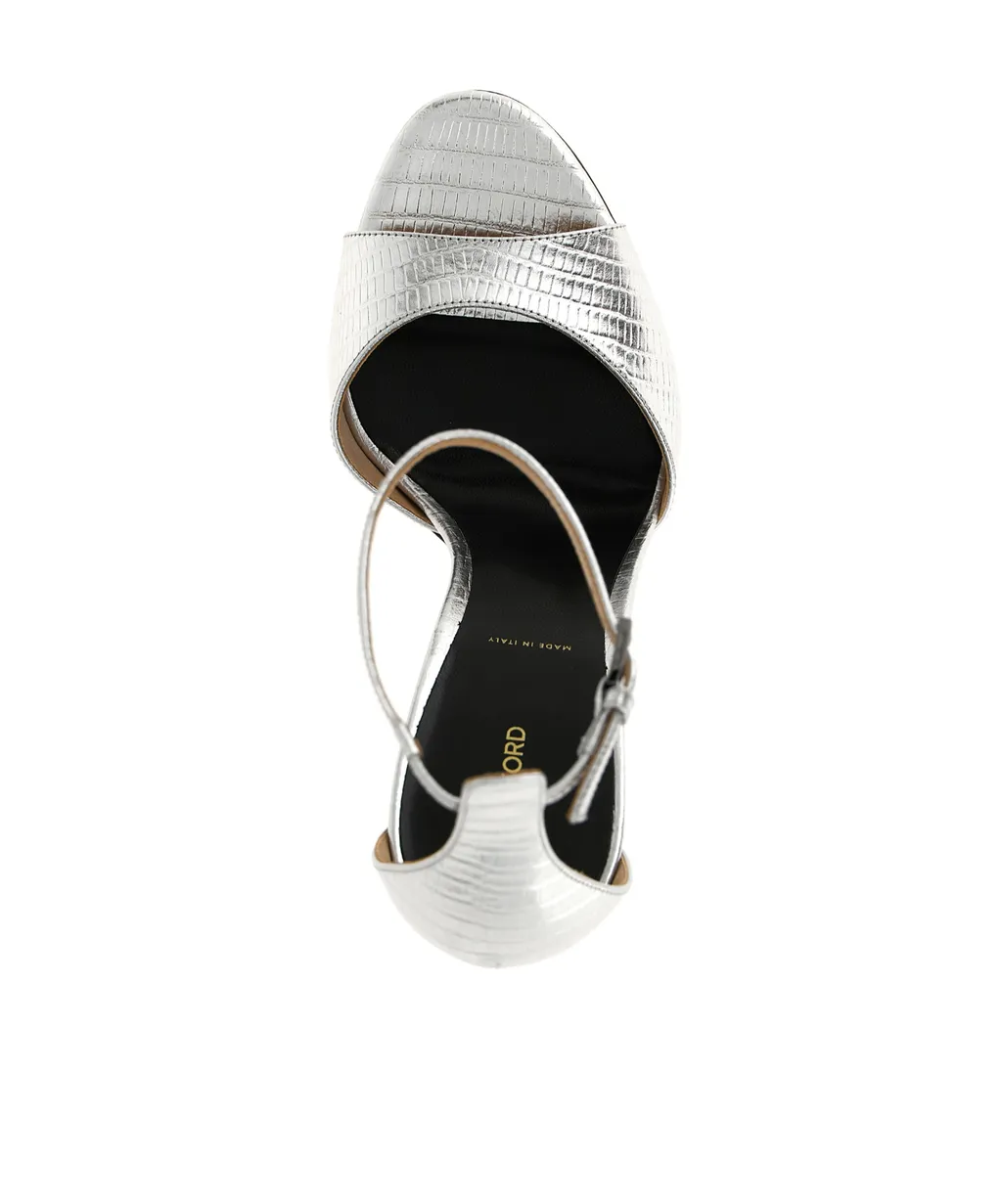Buckle High-Heeled Sandals