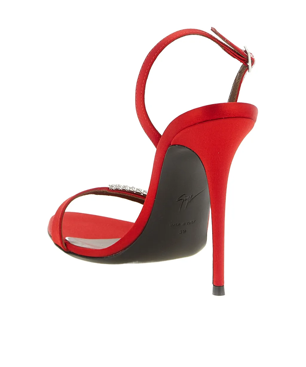 Giuseppe Zanotti Lena Crystal Heeled Sandals