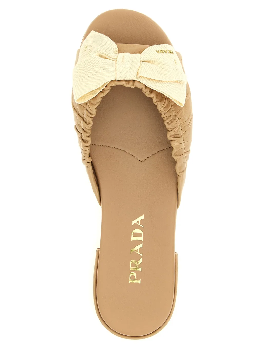 Round-Toe Flat Sandals