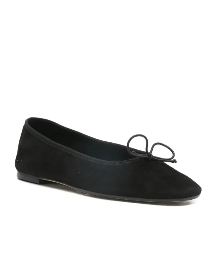 Ballet Flats With A Bow