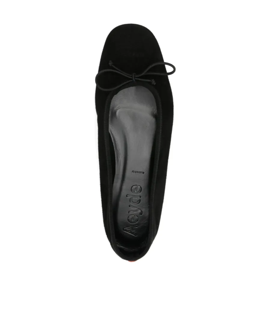 Ballet Flats With A Bow