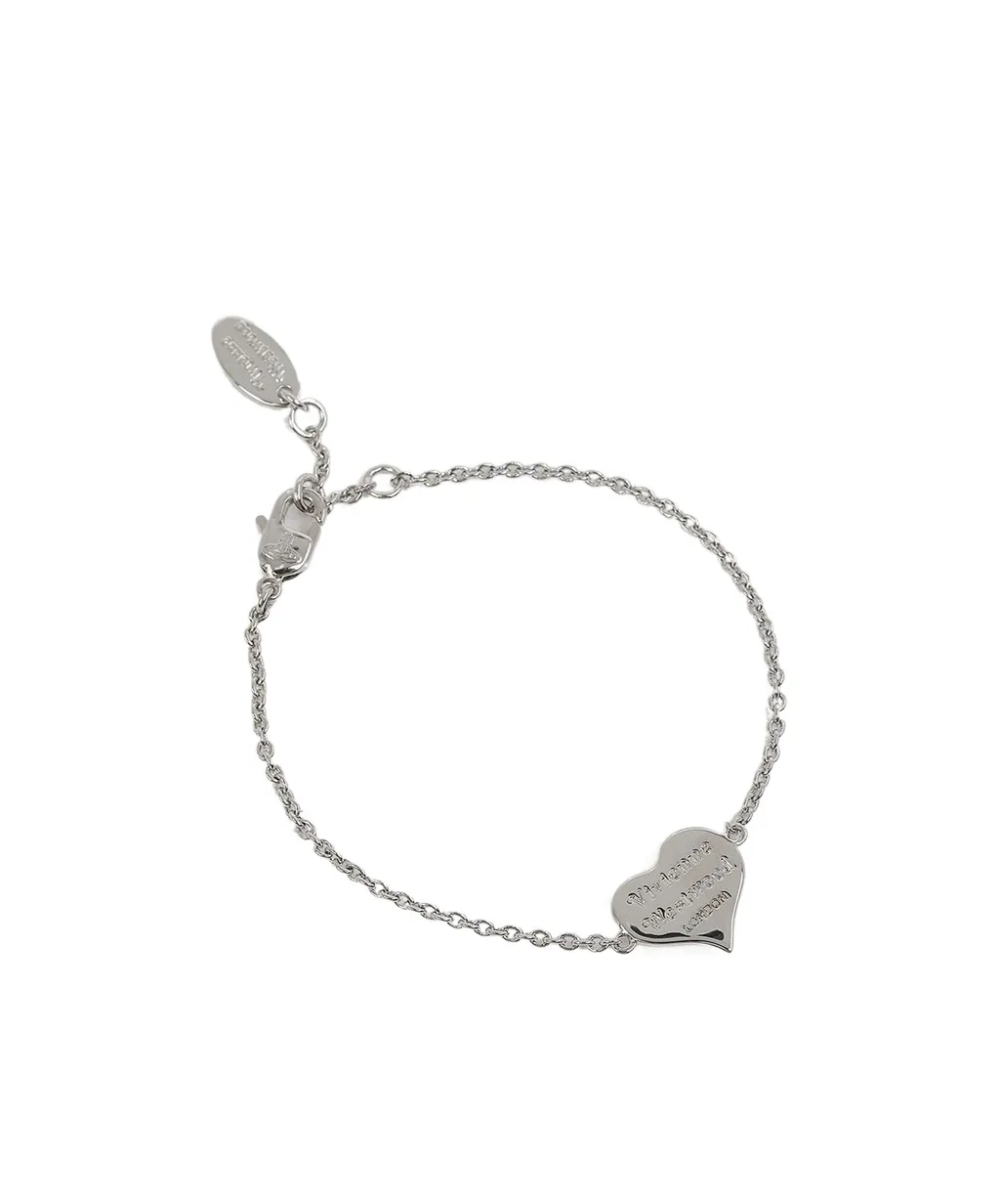 Heart-Shaped Pendant Bracelet