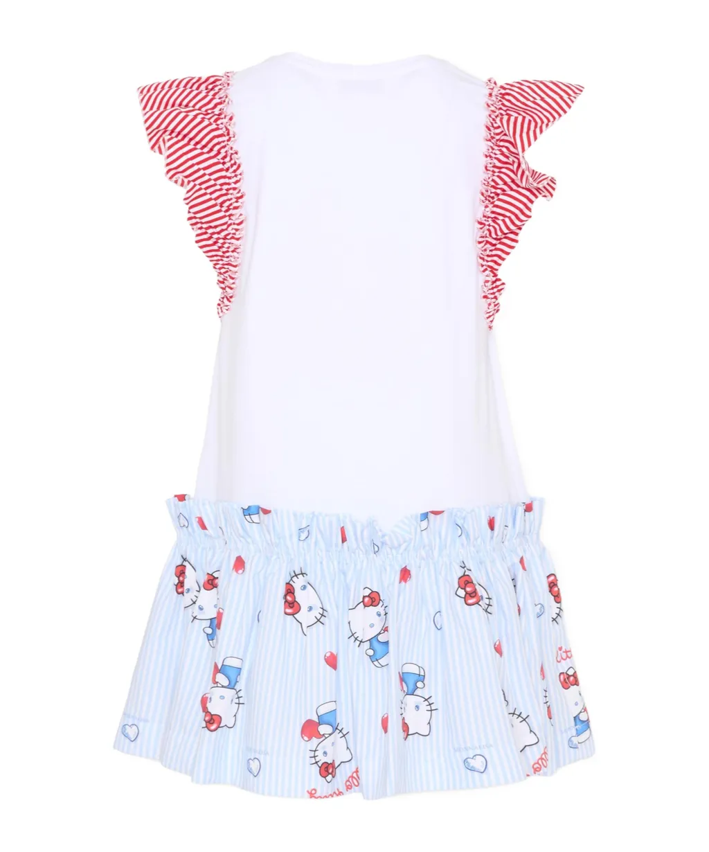 Monnalisa Hello Kitty Printed Dress