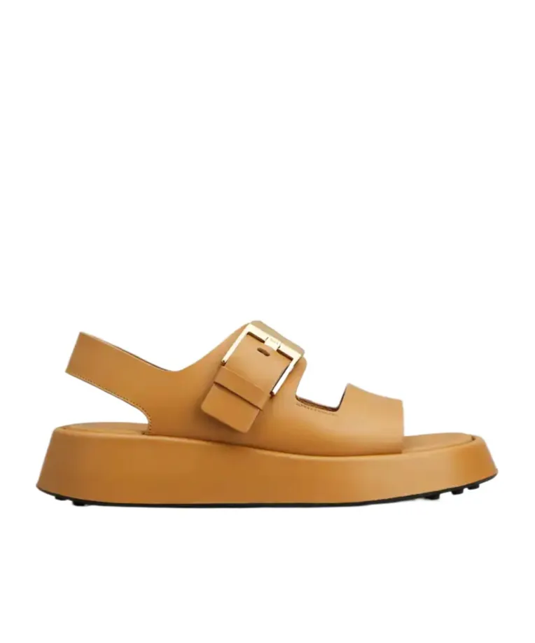 Buckle-Strap Sandals