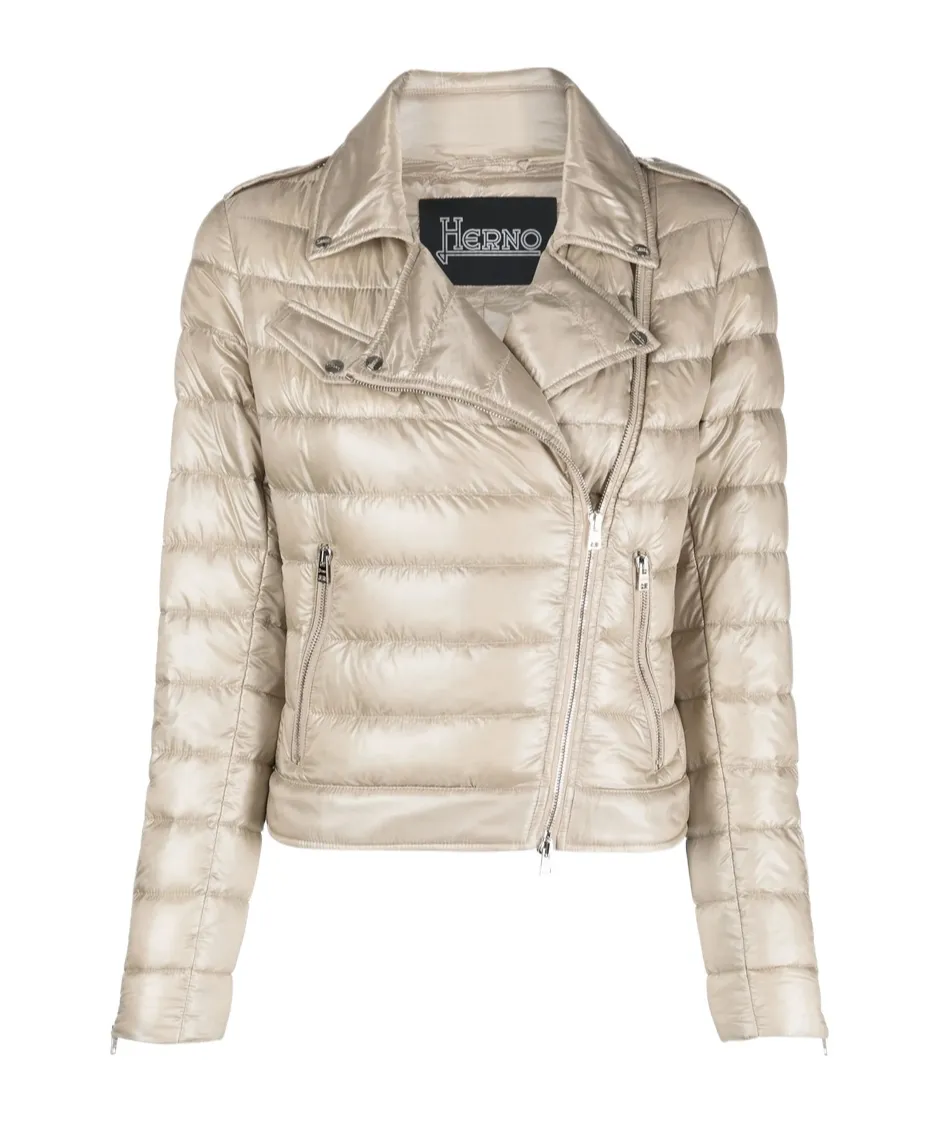 Long-Sleeved Down Jacket