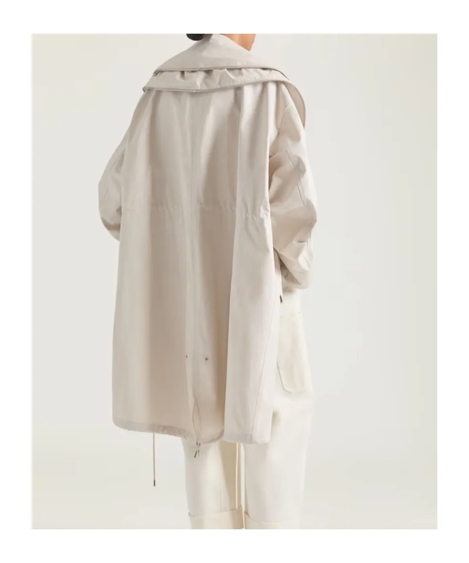 Givenchy	Shawl Collared Zip-Up Parka