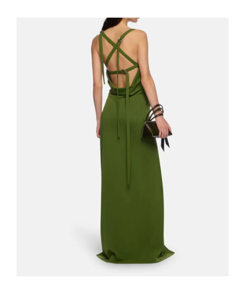 Green Long Dress