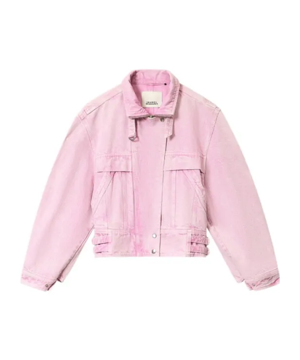 Isabel Marant ÉToile Cropped Denim Jacket
