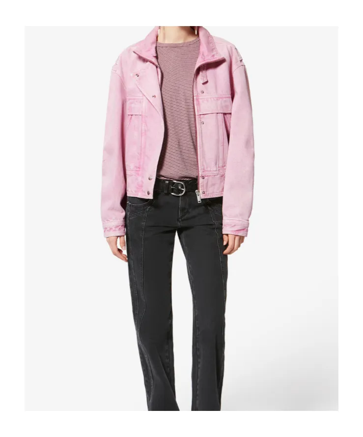 Isabel Marant ÉToile Cropped Denim Jacket