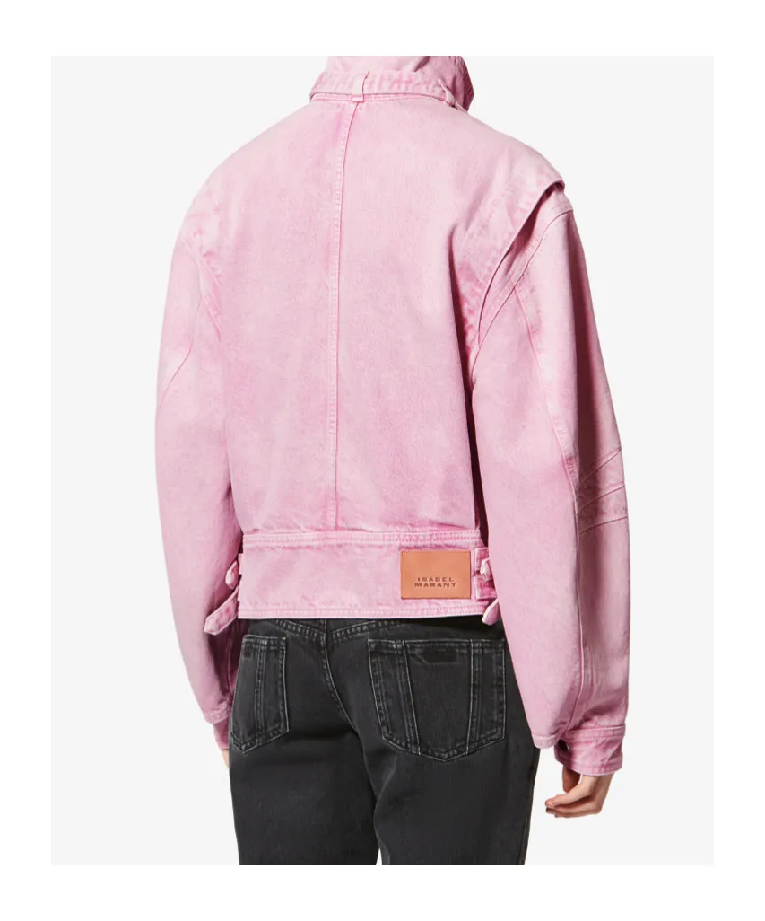Isabel Marant ÉToile Cropped Denim Jacket