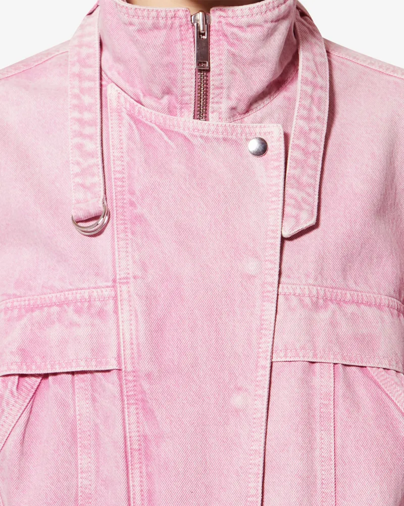 Isabel Marant ÉToile Cropped Denim Jacket