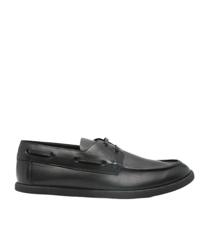 Lace-Up Boat Shoe