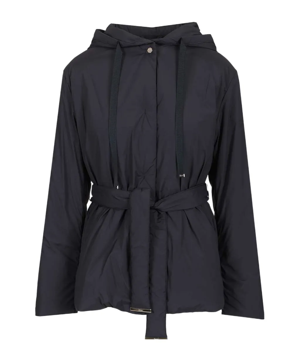 Herno Belted Hooded Jacket