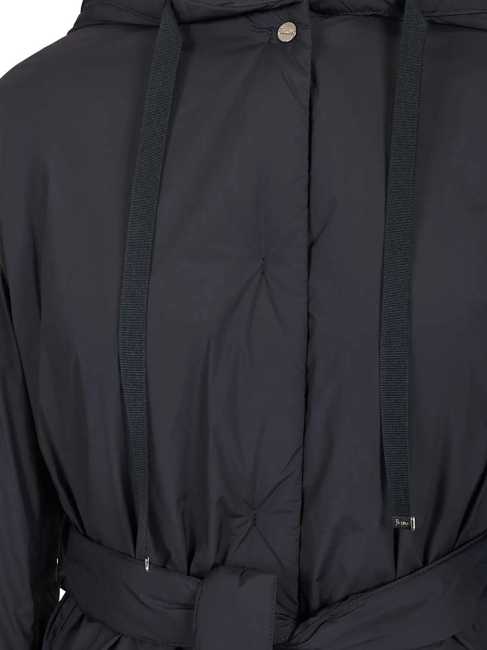 Herno Belted Hooded Jacket