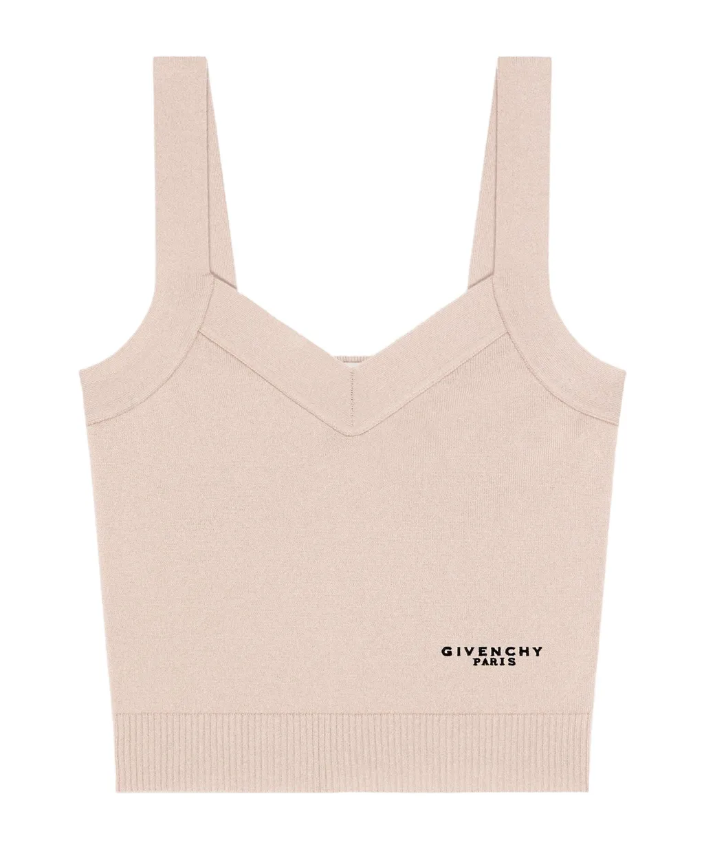 Tank Top In Wool And Cashmere