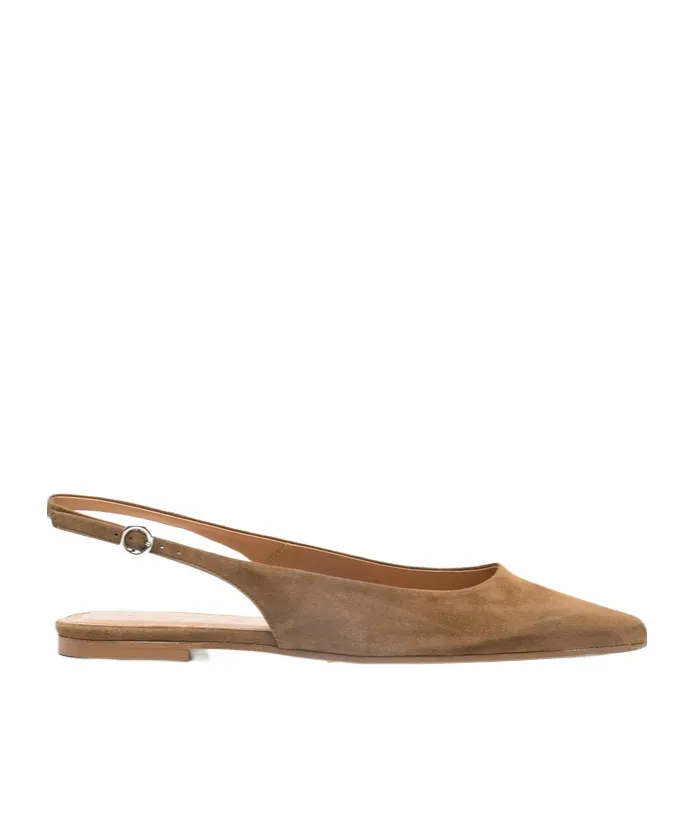 Pointed-Toe Flat Sandals
