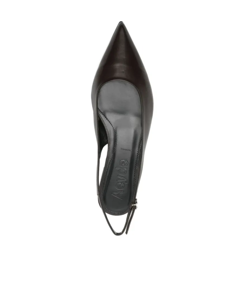 Pointed-Toe Flat Sandals