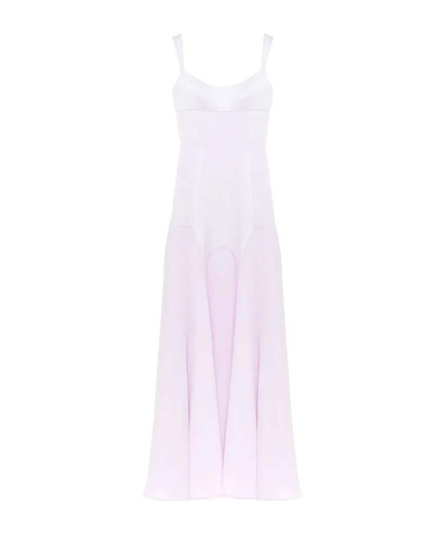 Scoop-Neck Maxi Dress