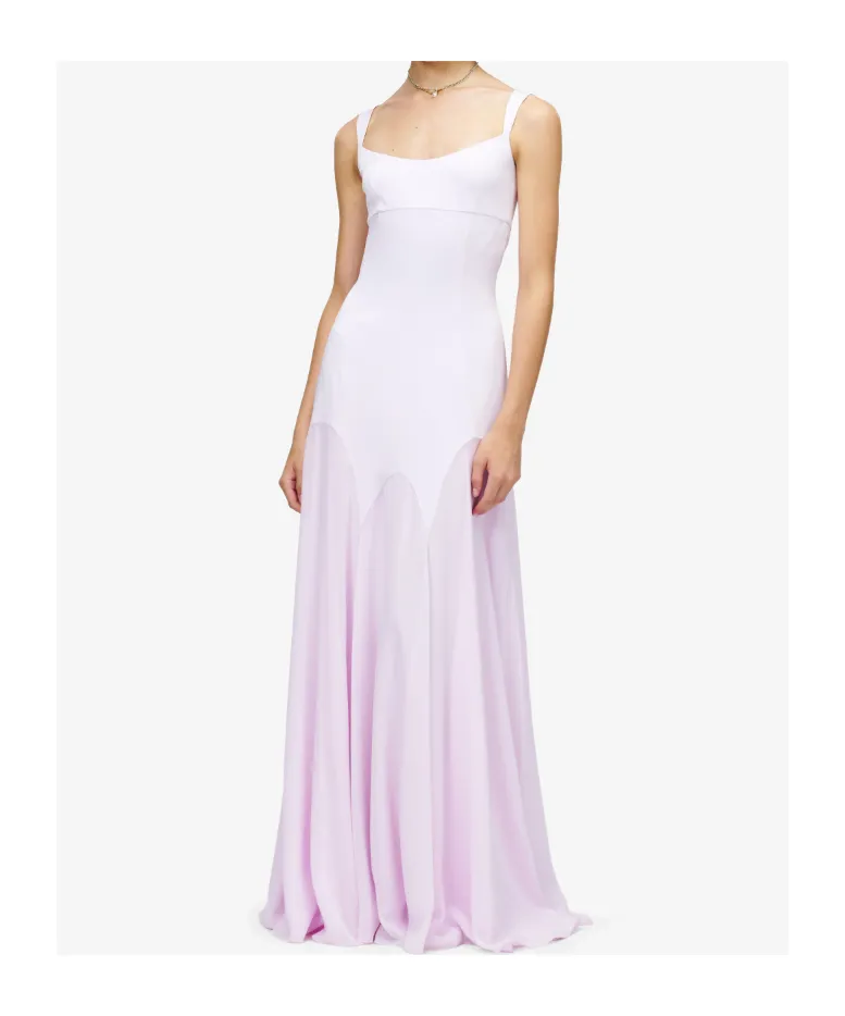 Scoop-Neck Maxi Dress