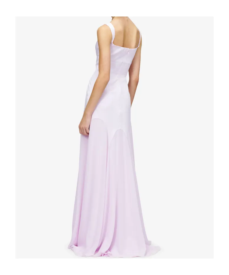 Scoop-Neck Maxi Dress