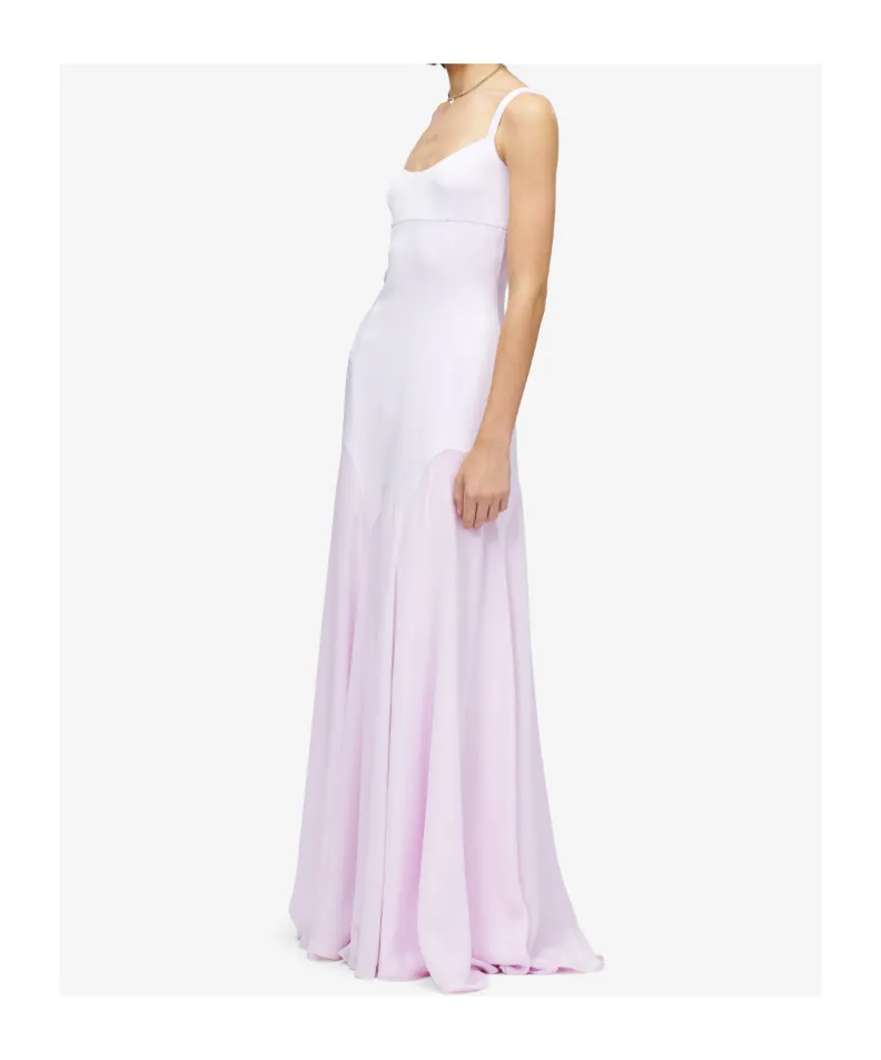 Scoop-Neck Maxi Dress
