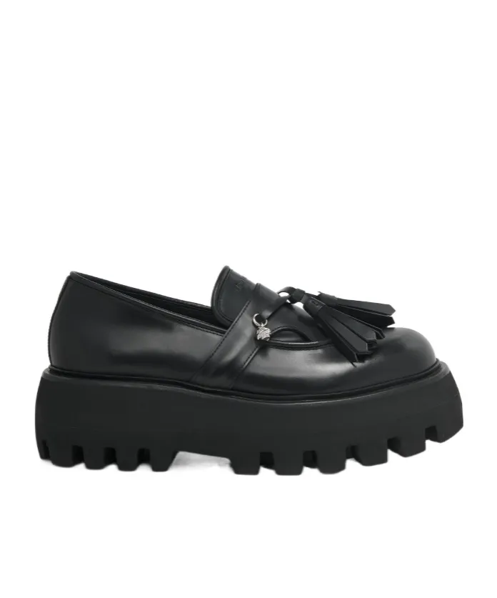 Alexander Mcqueen Sofa Skull Tassel Chunky-Sole Loafers