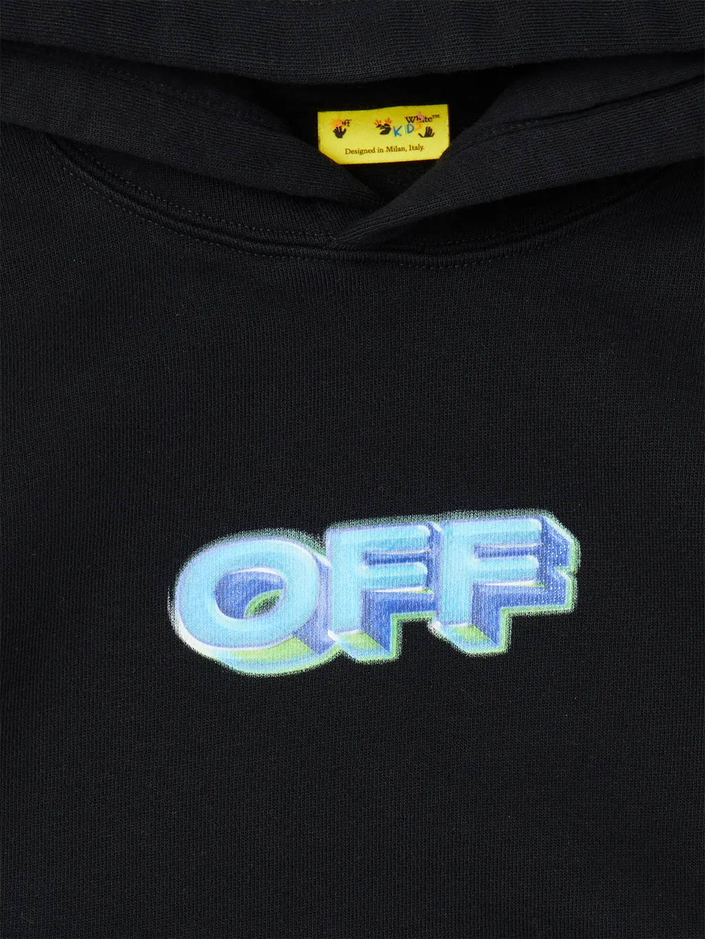 Logo-Print Graphic Hoodie