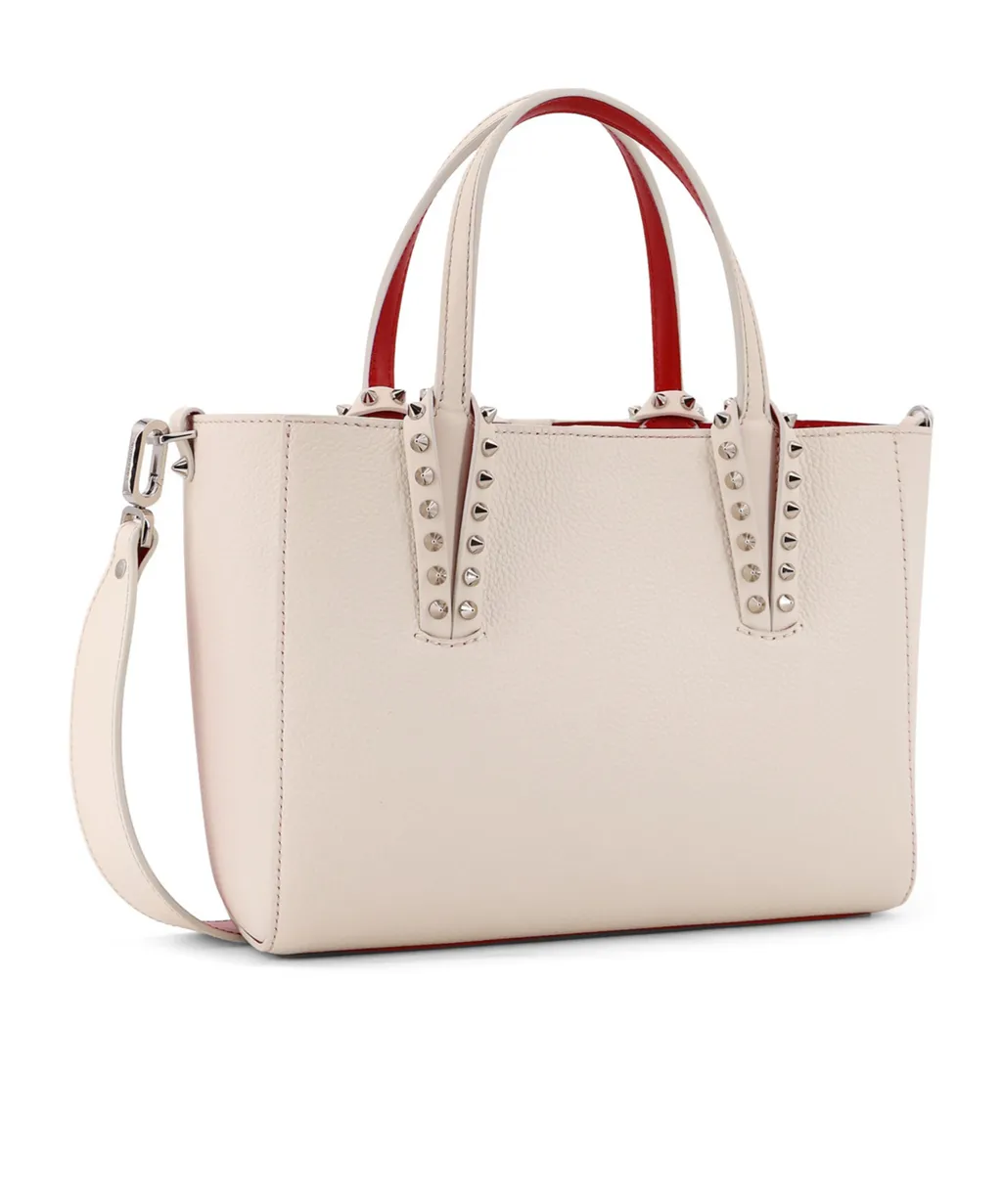 Christian Louboutin Cabata Stud Embellished Mini Tote Bag